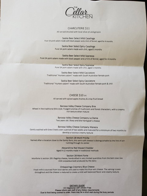 The Cellar Kitchen - Seniors Australia 6