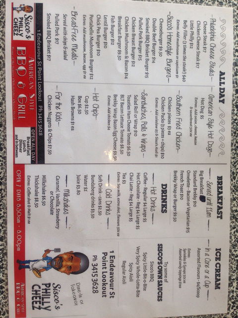 Sisco's Philly Cheez - Seniors Australia 2