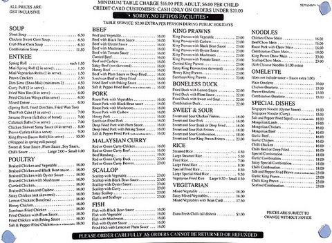 Surf Beach Chinese Takeaway - Seniors Australia 0