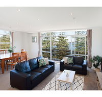 View Of Manly Pines And Waves From Large Apartment - Seniors Australia