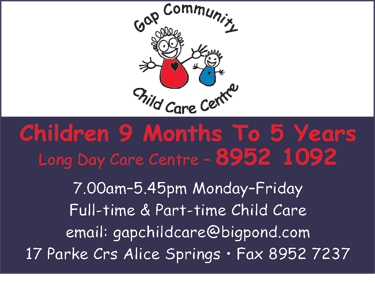 Gap Community Child Care Centre - Seniors Australia 1
